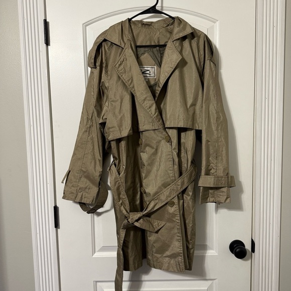 RZR Original Jackets & Blazers - Vintage RZR Original Trench Coat Size 9/10 Polyester Nylon
